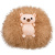 Мягкая игрушка Ежик Relana RL24066-40 40 см